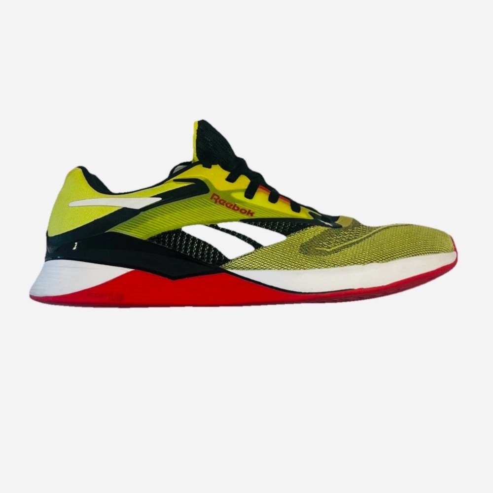 Reebok Men's NANO X4 Hypgreen/Black/Vecred ] Cross Training Shoes  ID5503 Sz 12